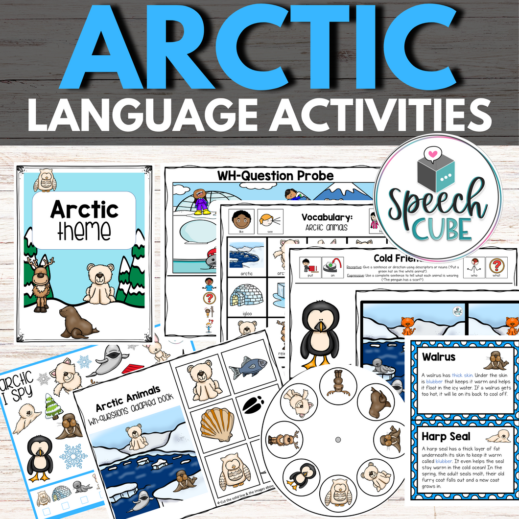 Arctic Animal Language Activities