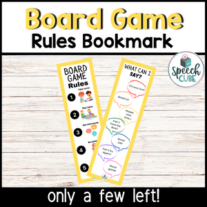 Board Game Rules Visual