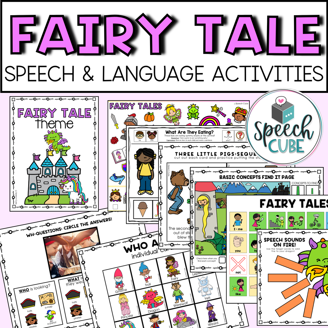 Fairy Tale Themed Activities