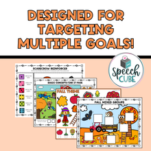 Load image into Gallery viewer, Fall Themed Language Activities

