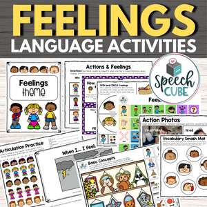 Feelings Themed Language Activities