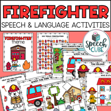 Load image into Gallery viewer, Firefighter Themed Language Activities
