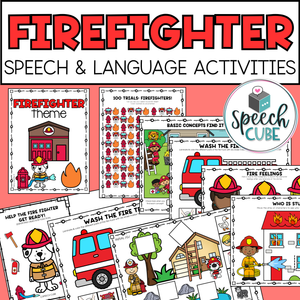 Firefighter Themed Language Activities