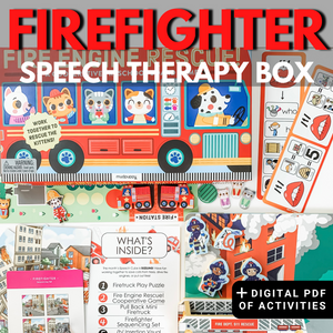 Firefighter Speech Therapy Box