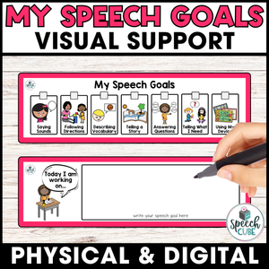 My Speech Goals Visual