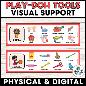 Play-Doh Actions & Tools Visual