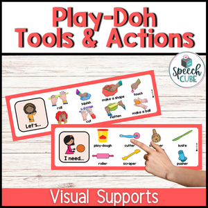 Play-Doh Actions & Tools Visual