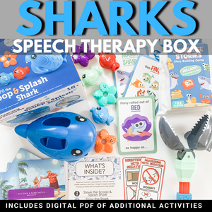 Shark Themed Speech Cube