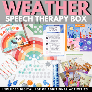 Weather Themed Speech Cube