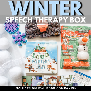 Winter Themed Speech Cube