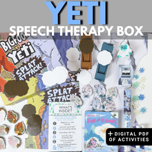 Load image into Gallery viewer, Yeti Speech Therapy Box
