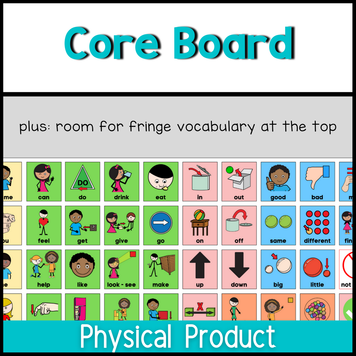 Communication Board Bundle (1 core & 4 themed boards-may vary) – Speech ...