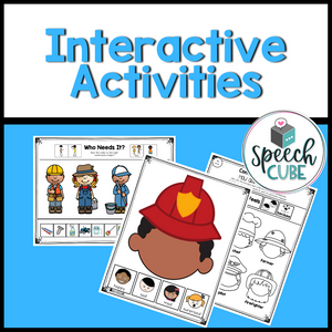 Community Helpers Language Activities